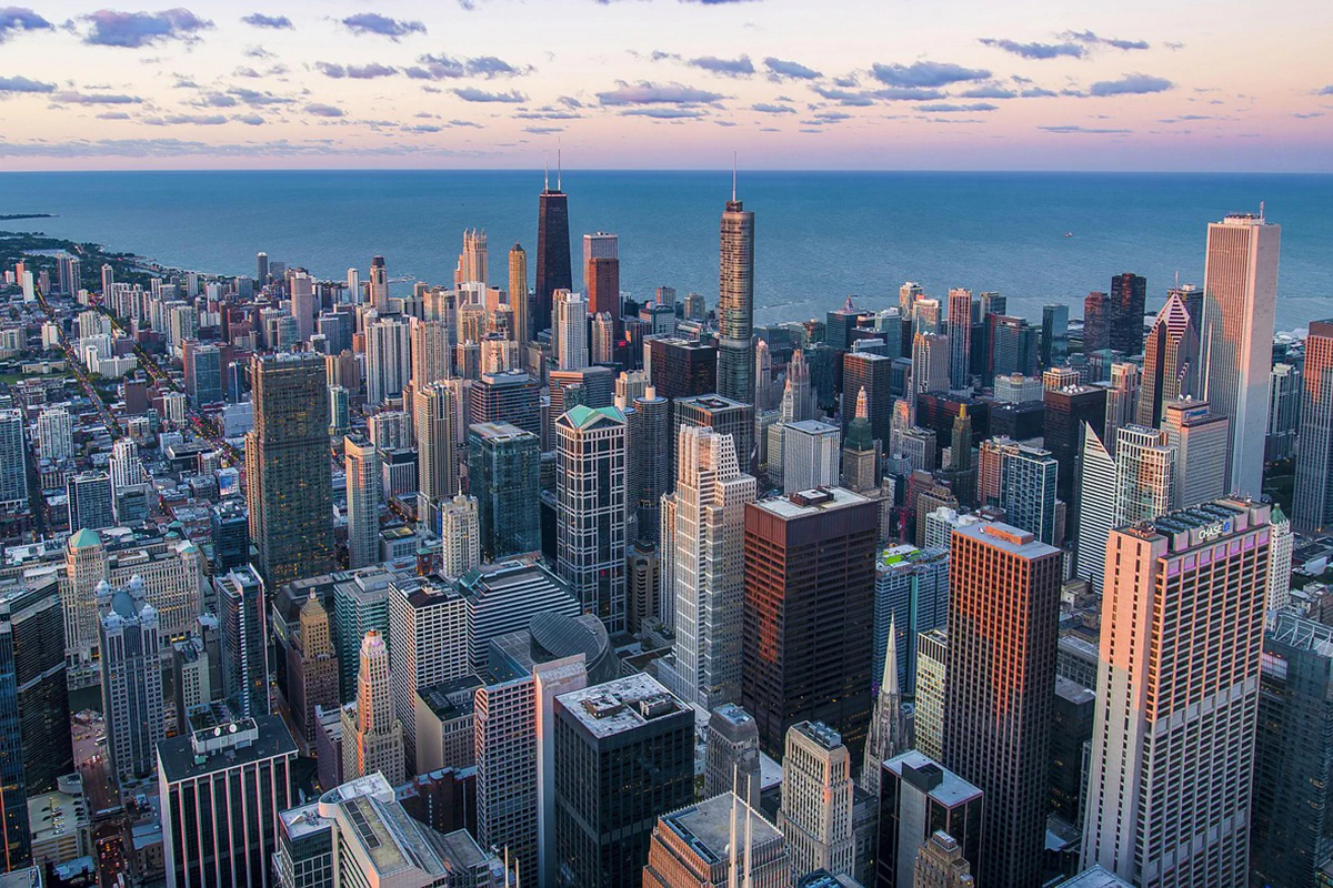 Bild: Pixabay.com, pexels Panorama von Chicago