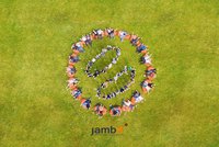 The logo of jambit GmbH, reminiscent of two coffee beans
