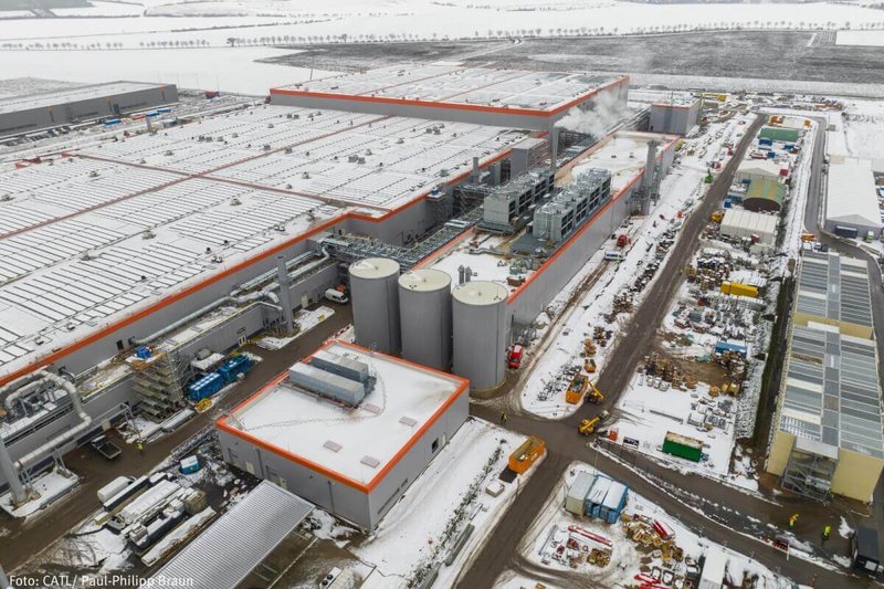The production facility in the "Erfurter Kreuz" industrial park