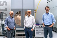 Gemeinsam erfolgreich: Das Expertenteam vom Fraunhofer Institut IOF in Jena, von Zeiss und Trumpf erhält für die Erfindung den Deutschen Zukunftspreis 2020. Bild: Deutscher Zukunftspreis