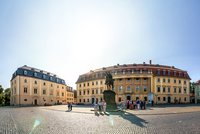 The building of University of Music FRANZ LISZT Weimar.