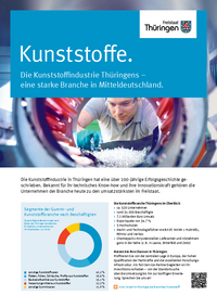 Factsheet Kunststoffindustrie in Thüringen