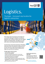 Factsheet Logistics in Thuringia Factsheet Logistics in Thuringia