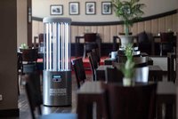 Auch in Restaurants kommt der "Sterybot" zum Einsatz. Bild: MetraLabs, Fotograf Michael Reichel