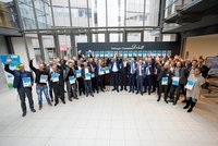 Good spirit at the 1st Thuringian ChampionsMeet after the award ceremony of the certificates. Photo: LEG Thüringen, Andreas Hultsch