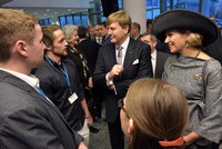 The Dutch King and Queen visited the Free State in February.