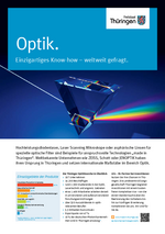 Factsheet Optik in Thüringen