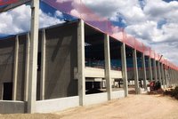 Panem builds its second factory building in Bleicherode. Photo: Panem Backstube GmbH/Doreen Thon