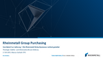 Vom Bedarf zur Lieferung – Wie Rheinmetall Einkaufsprozesse resilient gestaltet, Marcus Gerlach, Chief Purchasing Officer Rheinmetall AG Vom Bedarf zur Lieferung – Wie Rheinmetall Einkaufsprozesse resilient gestaltet, Marcus Gerlach, Chief Purchasing Officer Rheinmetall AG