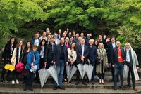 Among numerous business appointments, there was also time for exploring Japanese culture.