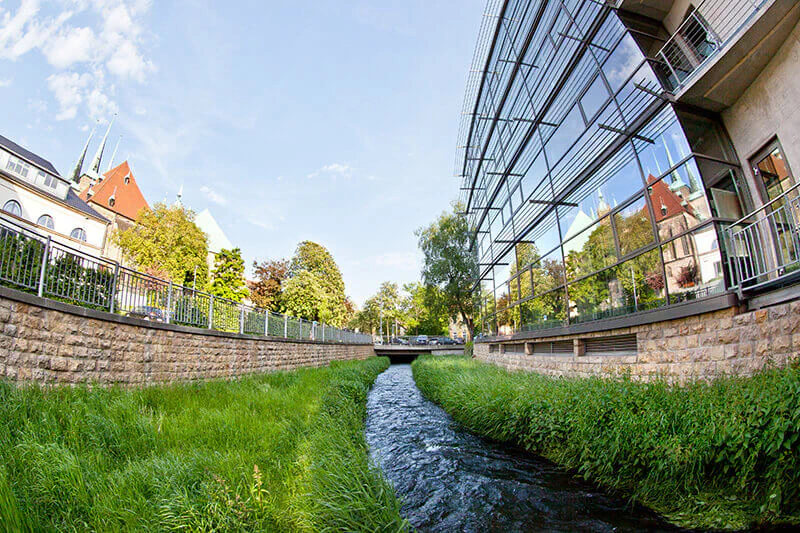 Der LEG-Hauptsitz in der Mainzerhofstraße in Erfurt. Der LEG-Hauptsitz in der Mainzerhofstraße in Erfurt.