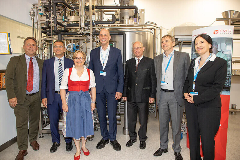 Company visit at EVER Neuro Pharma in Unterach. Photo: LEG Thüringen Company visit at EVER Neuro Pharma in Unterach. Photo: LEG Thüringen