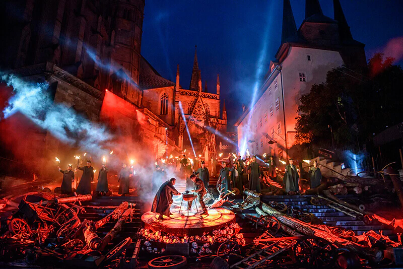 Erfurt’s cathedral goes Italian Erfurt’s cathedral goes Italian
