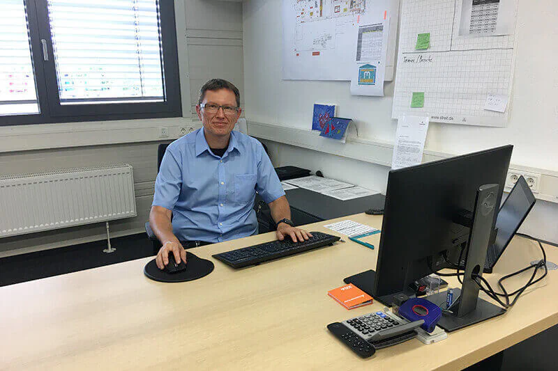 Jörg Lawrenz, Plant Director Marquardt Lightronics Ichtershausen. Jörg Lawrenz, Plant Director Marquardt Lightronics Ichtershausen.