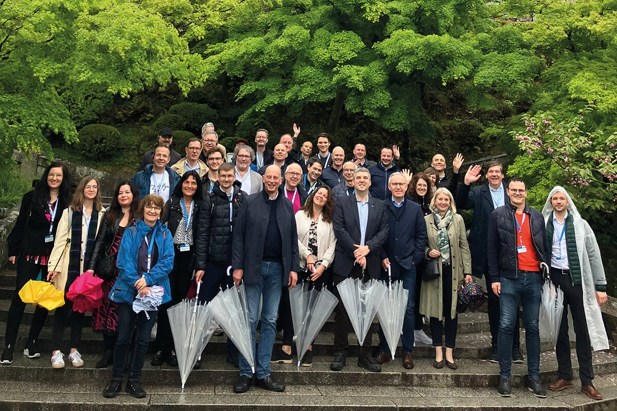 Neben zahlreichen Wirtschaftsterminen war auch Zeit für Einblicke in die japanische Kultur. Bild: LEG Thüringen Delegationsreise nach Japan; 20. - 27. April 2024