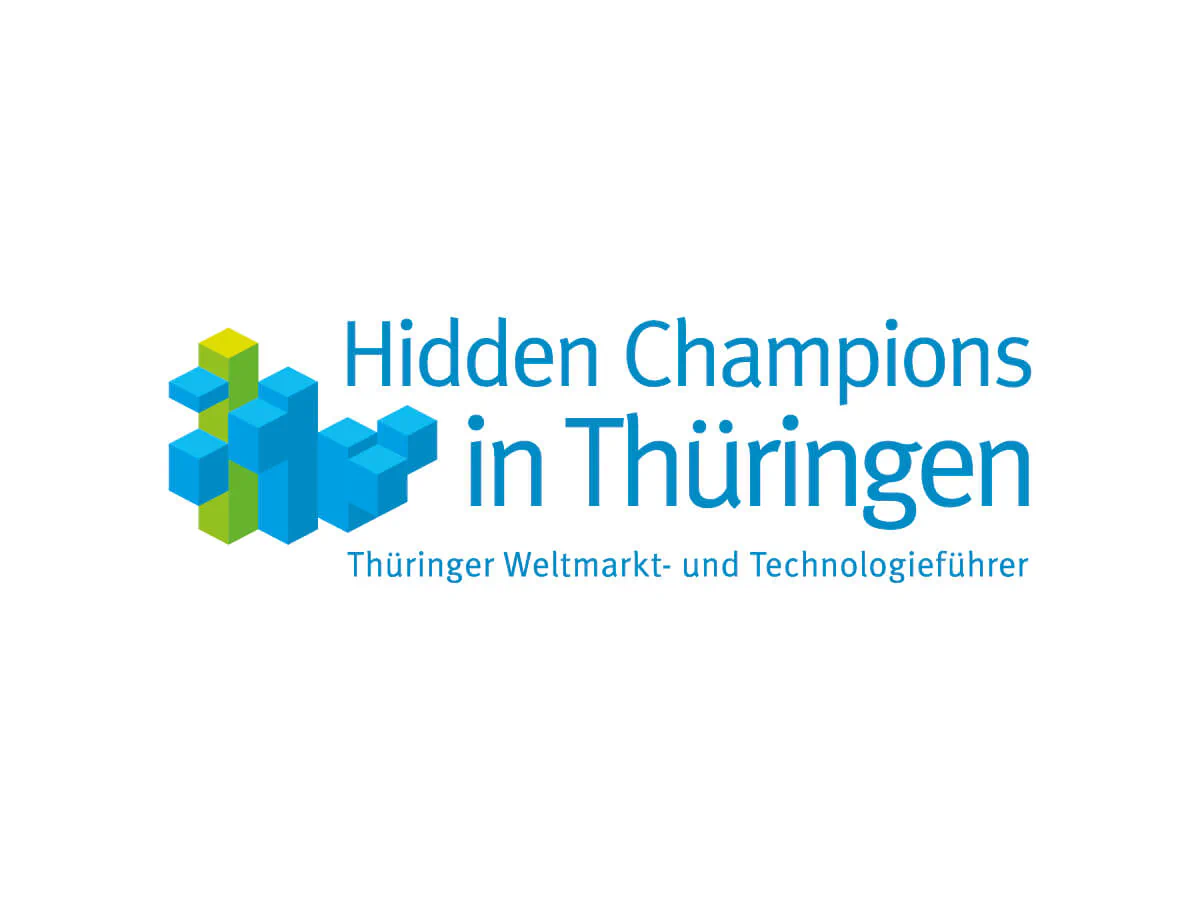 Bildbeschreibung / description: Logo Hidden Champions in Thüringen