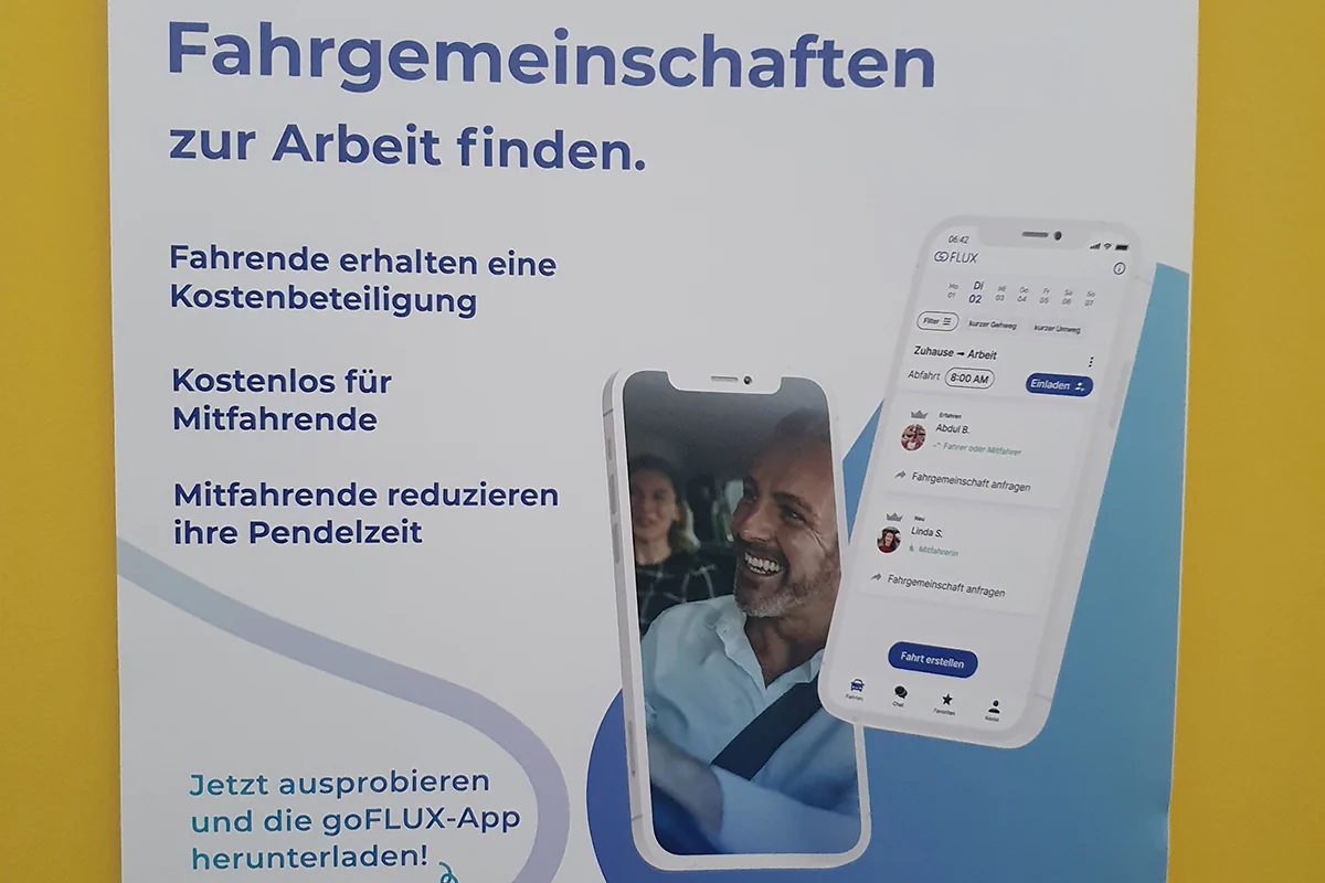 Bild: LEG Thüringen Mitfahr-App goFLUX