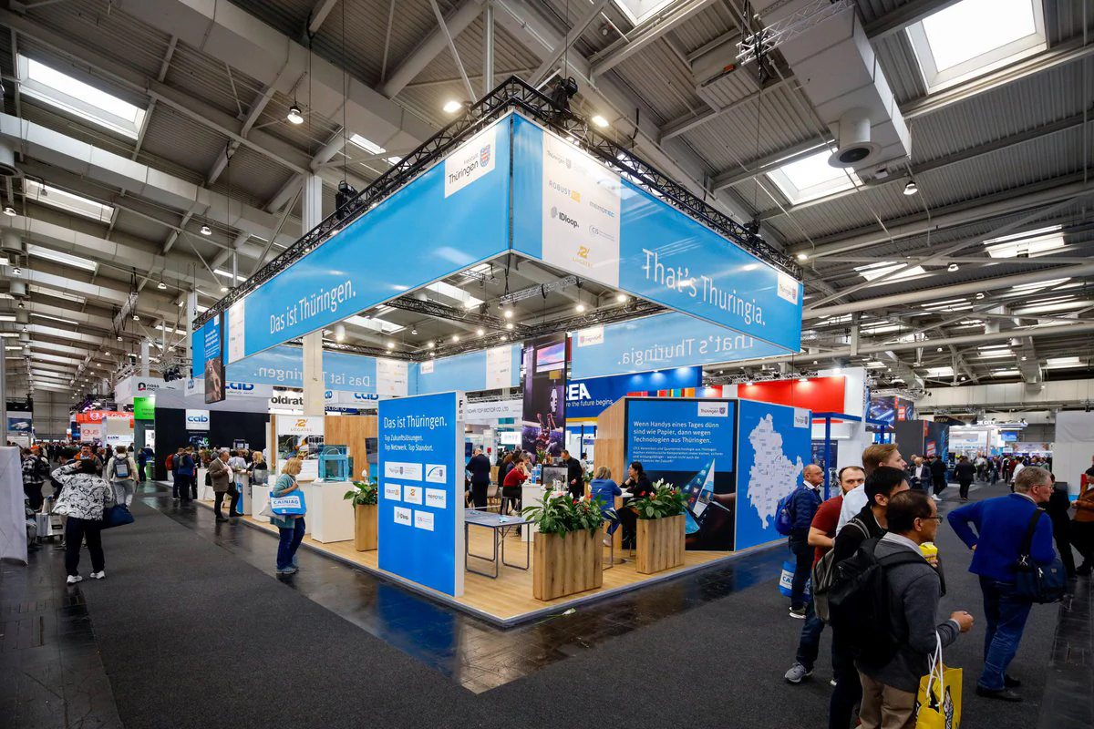 Thuringian joint stand at Hannover Messe 2025.